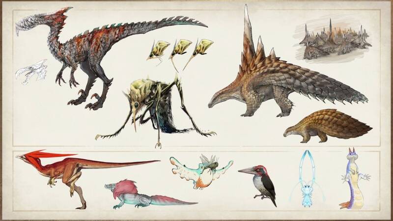 《怪物猎人：荒野》相关概念设计图6