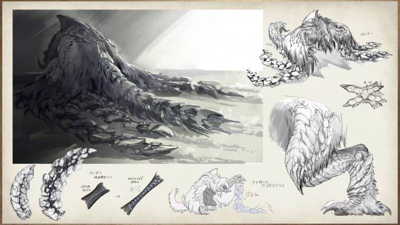《怪物猎人：荒野》相关概念设计图14