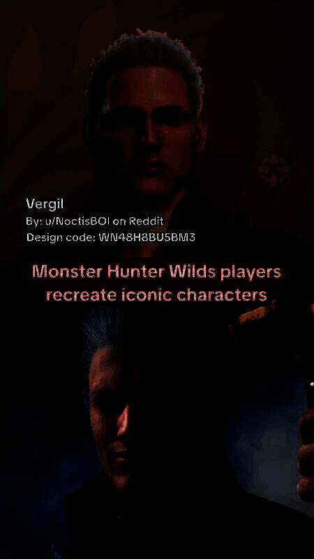 维吉尔捏人形象