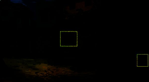 老虎画师右方晾晒衣服和木箱位置图