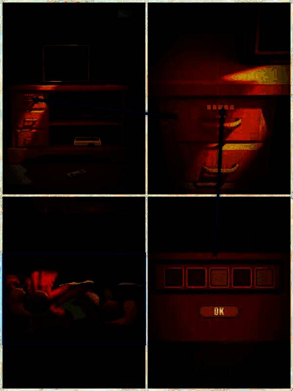 电视柜抽屉密码锁线索图片