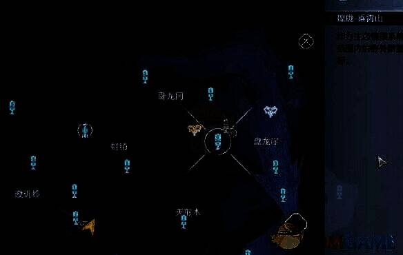 盘龙崖左下角传送点