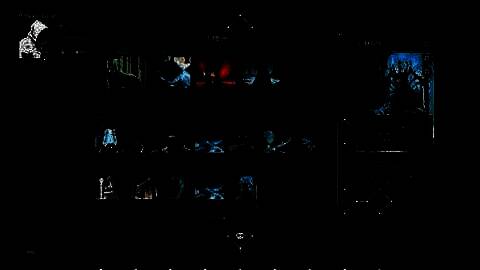 村与地下城角色配置画面