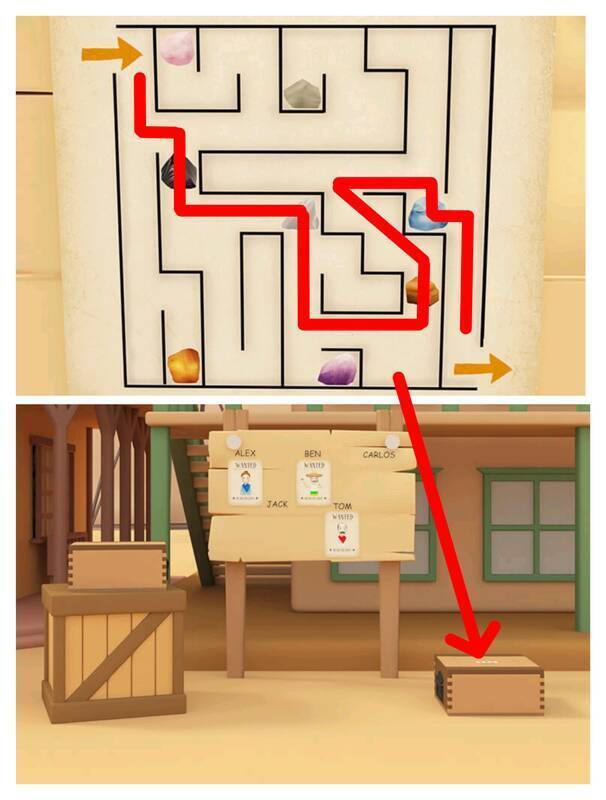 打开箱子得到干草图