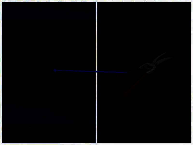 打开第二层架子箱子获得剪子