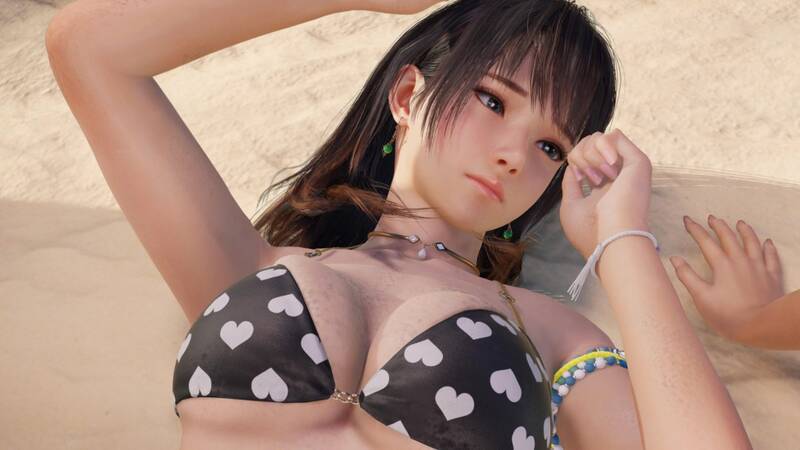 《死或生：女神璀璨假期》女孩柔肤表现截图