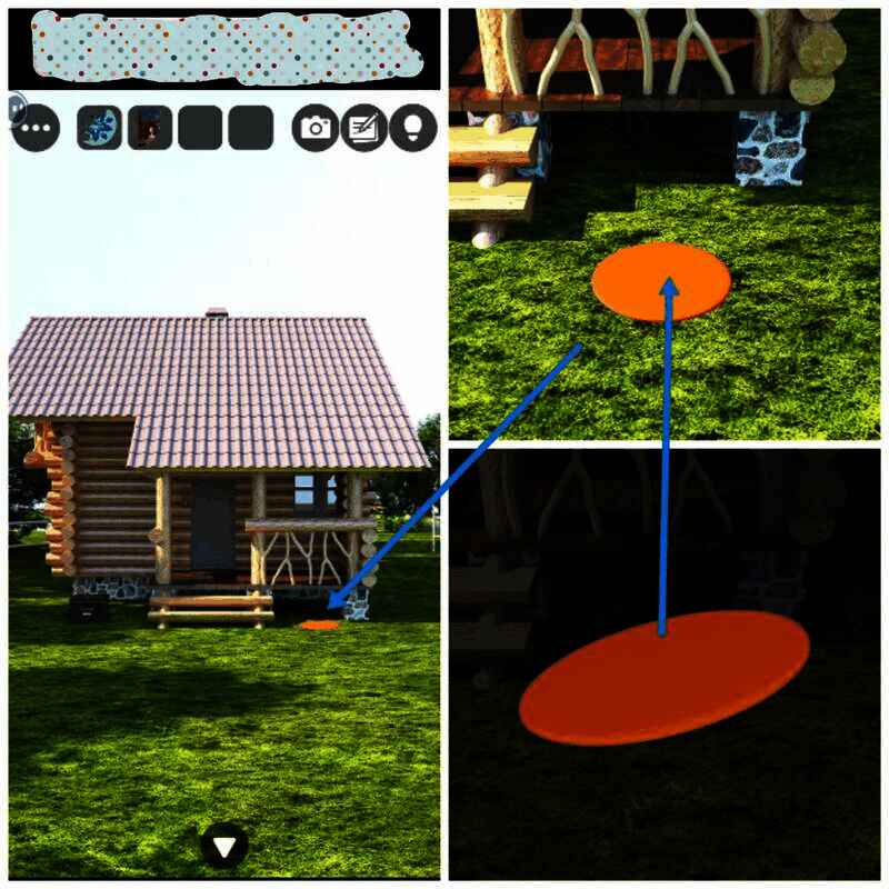 拾取掉落飞盘图