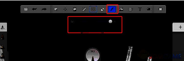 SketchBook预测笔迹工具位置图