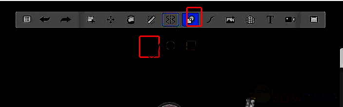 SketchBook绘制样式中直线工具位置图