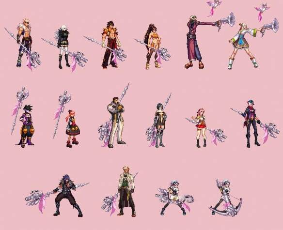 与蓓娜丽一起赏花武器外观图