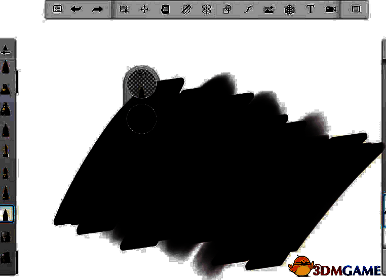 sketchbook模糊笔刷在哪?sketchbook颜色怎么晕染? 使用涂抹笔工具涂抹颜色的效果展示