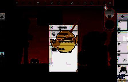 点击图库后显示保存当前草图选项的画面