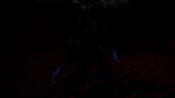 鬼人闪身状态效果展示画面