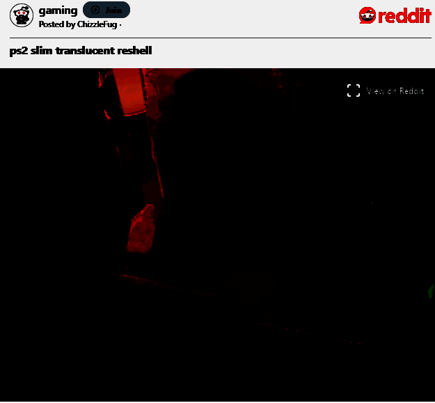 自制透明版PS2主机展示