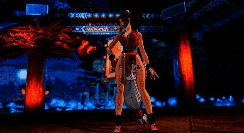 不知火舞3D化形象动态画面