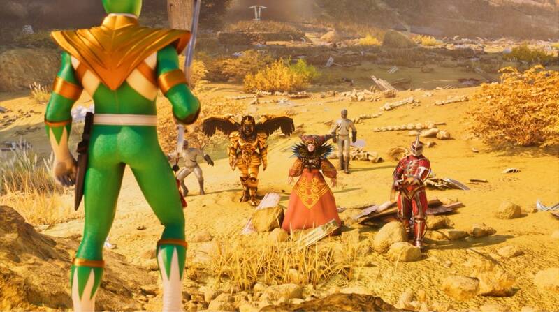 《恐龙战队》联动角色战甲画面