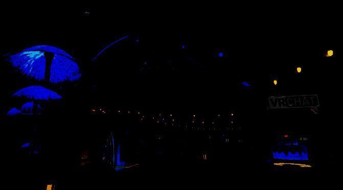 《VRChat》24小时世界相关画面