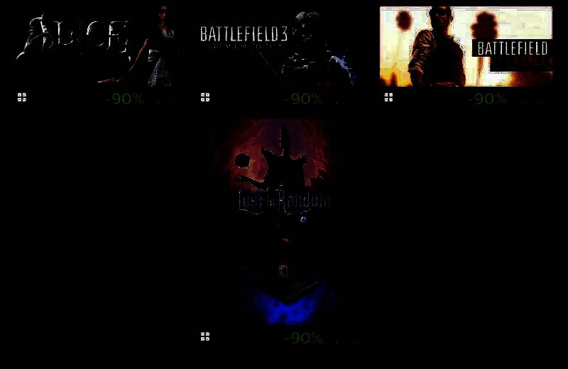 EA部分特卖游戏展示图