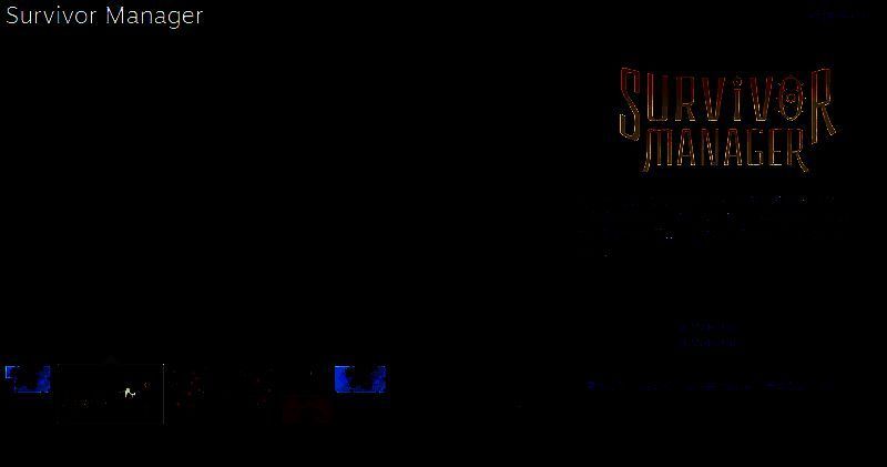 《Survivor Manager》宣传图