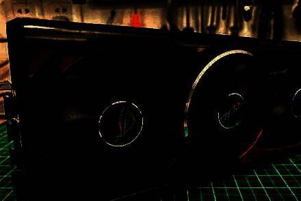 微星小飞机2070s显卡核心频率设置界面