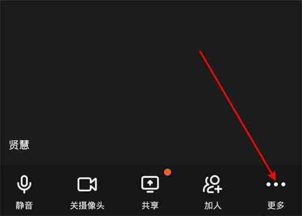 进入钉钉视频会议更多设置图片