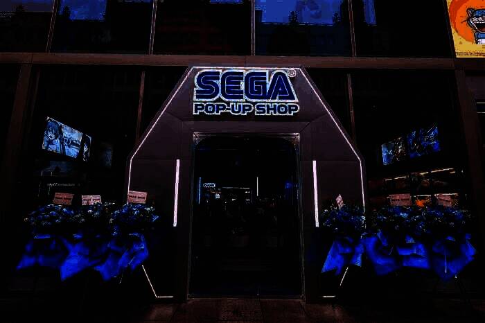 世嘉快闪店现场图片2