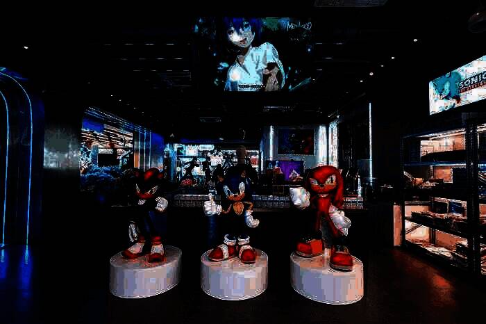 世嘉快闪店现场图片3