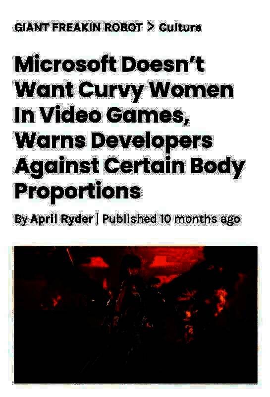 微软角色设计指南相关画面