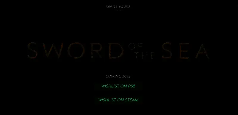 《Sword of the Sea》官网相关图片