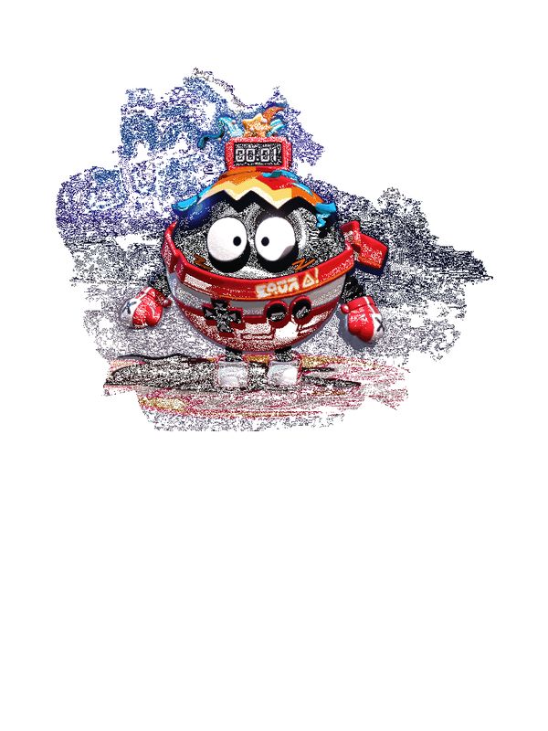 蛋仔派对全新外观炸弹彩彩动态展示