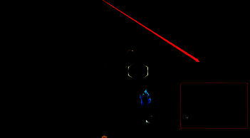 从下城入口处往左边走的路线图