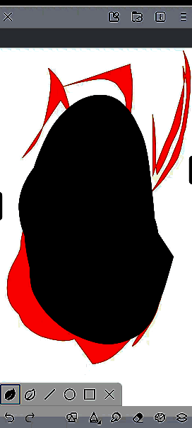 画世界柳叶笔画出模糊效果展示图