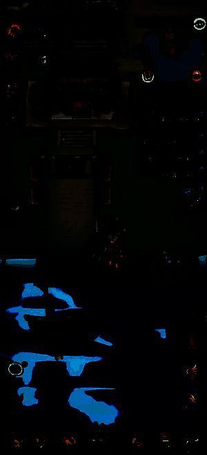 海岛竹林桥上的画面