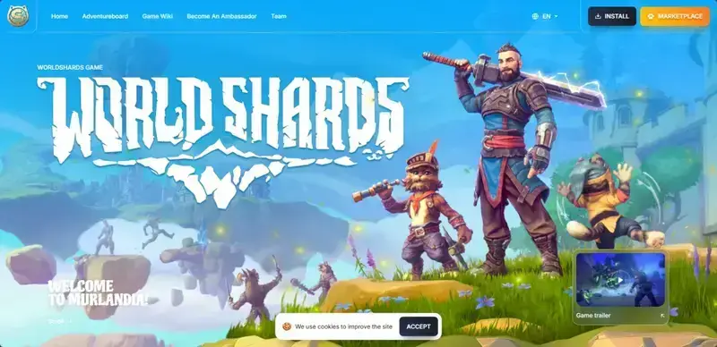 《WorldShards》官网相关图片