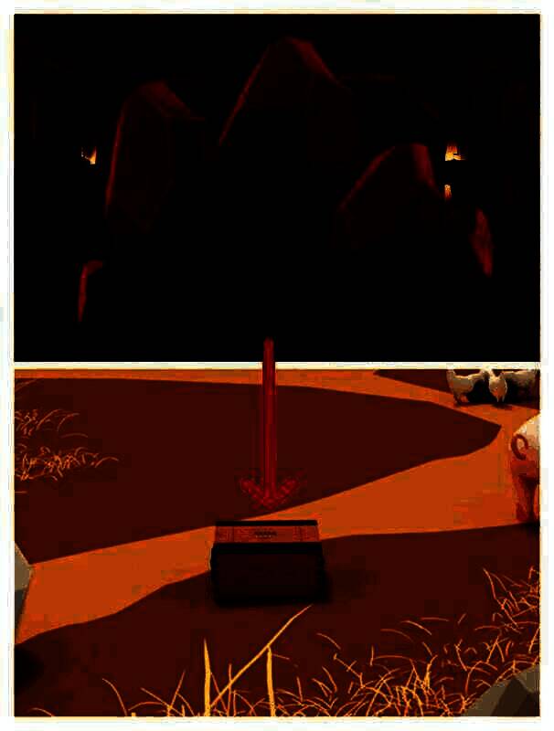 得到沙锤的场景图