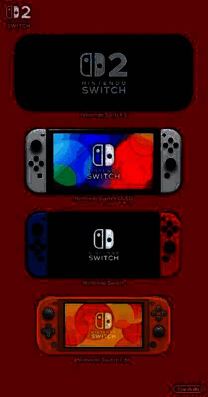 Switch 2整体尺寸对比图片