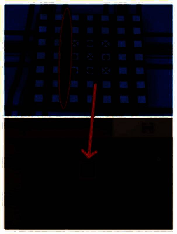 根据手帕图案开抽屉得印章的画面