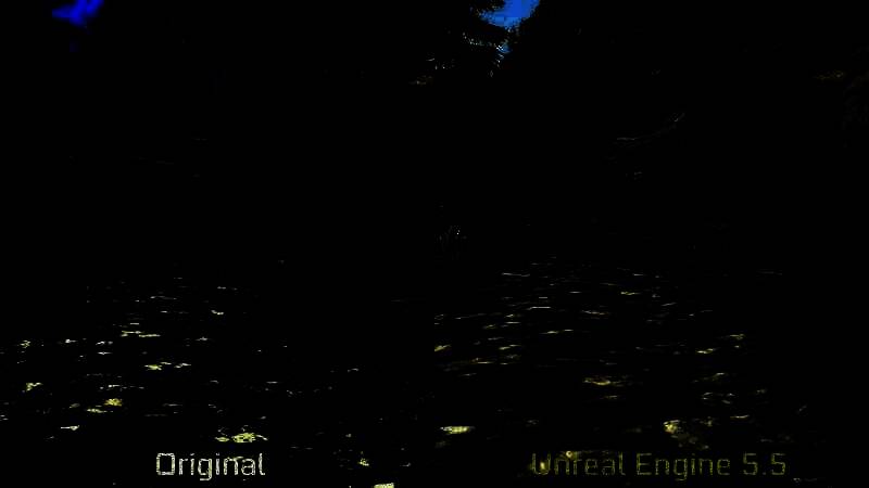 《上古卷轴5》虚幻5粉丝版与原版对比截图3