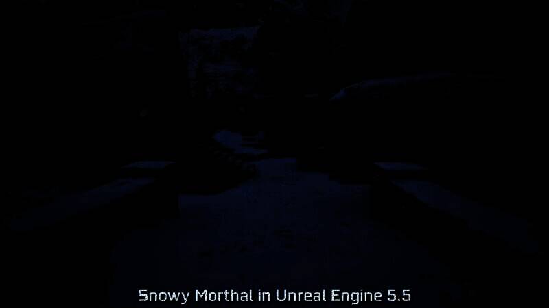 《上古卷轴5》虚幻5粉丝版与原版对比截图6