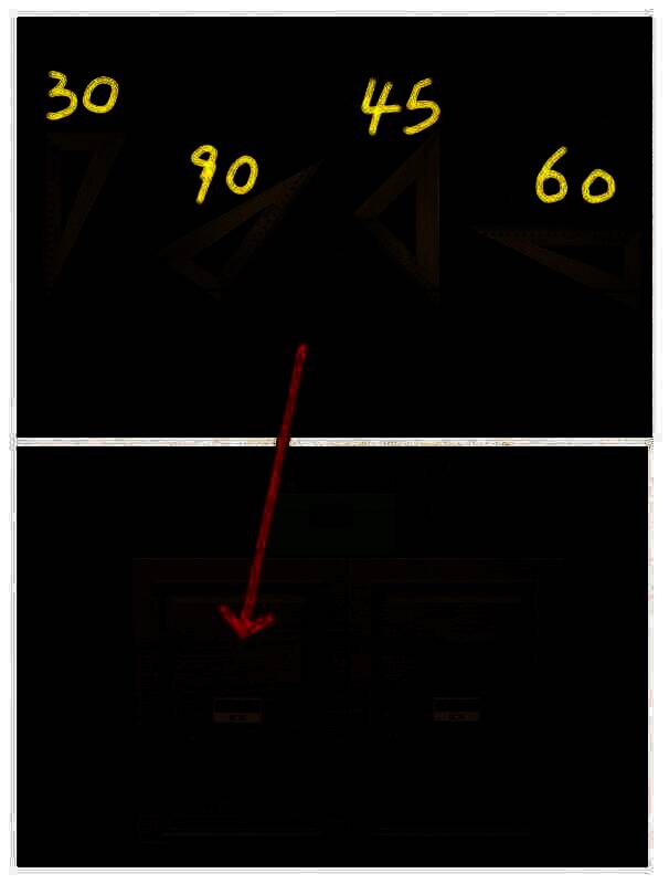 根据三角尺角度打开柜子获得托盘触发动画