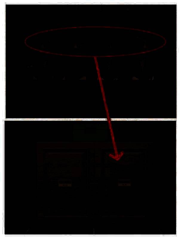 根据领带方向打开柜子获得空酒杯和蜡烛