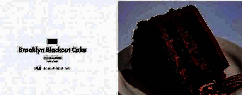 巧克力蛋糕配方图片