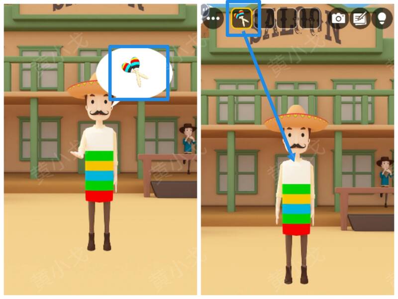 酒吧门口通缉犯索要锤子画面