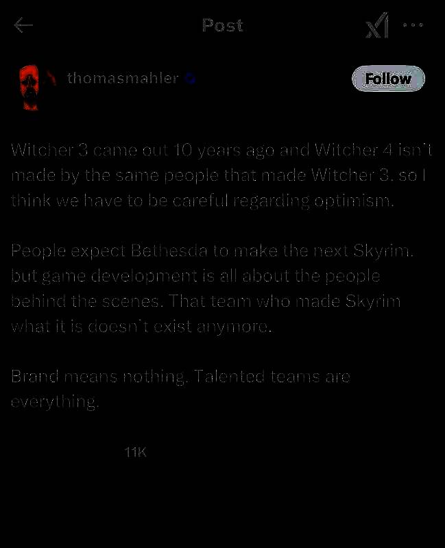 《奥日》游戏总监谈《巫师4》相关图片2