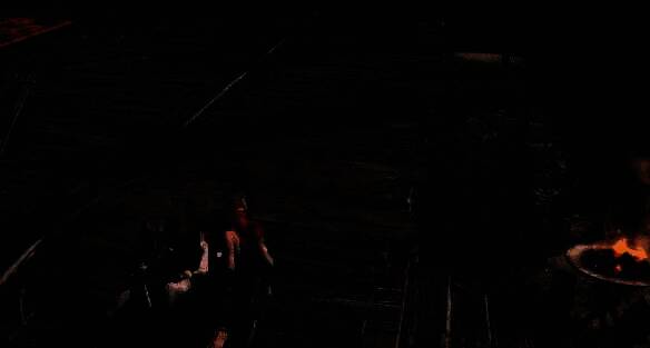 使用执笔青山并普攻画面