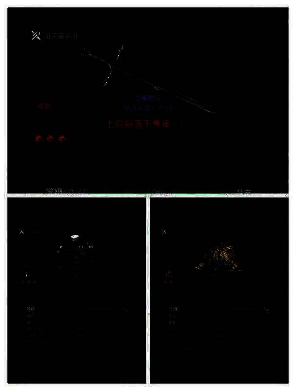 断绝、晨光、鹿甲装备图片