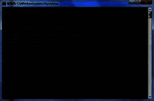 控制台输入HelloWorld.exe界面2