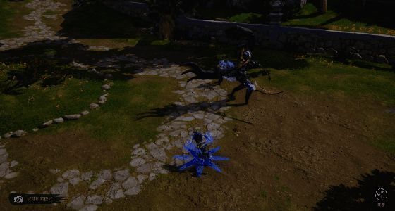 《剑灵2》霞玲第一段危技能动画