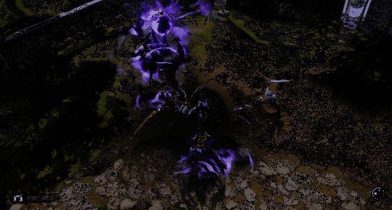 《剑灵2》霞玲扇形斩技能动画