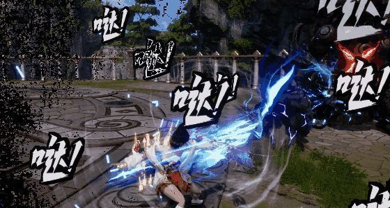 《剑灵2》龚亚查最后阶段战斗动图